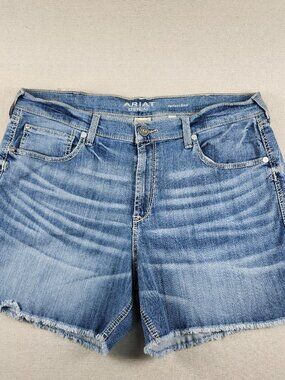 Ariat Perfect Rise Boyfriend Denim Shorts 34R